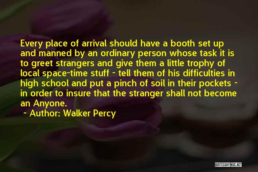 Become Stranger Quotes By Walker Percy