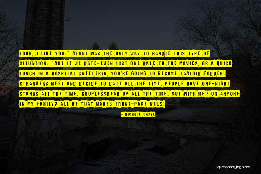 Become Strangers Quotes By Nichole Chase Become Strangers Quotes By Nichole Chase