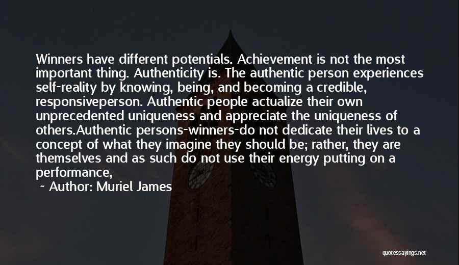 Becoming A Different Person Quotes By Muriel James