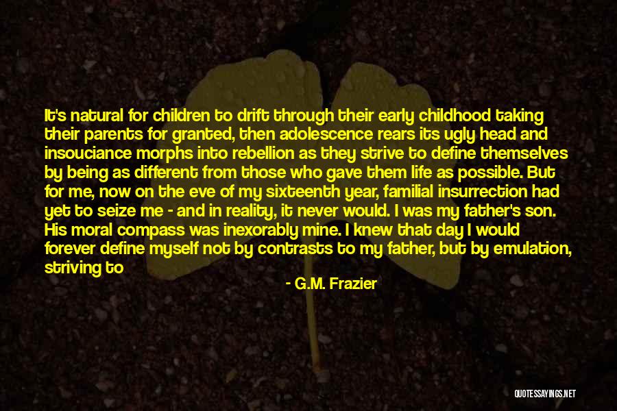 Becoming A Good Man Quotes By G.M. Frazier Becoming A Good Man Quotes By G.M. Frazier