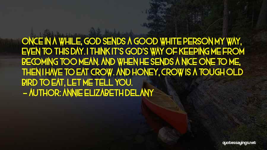 Becoming A Good Person Quotes By Annie Elizabeth Delany