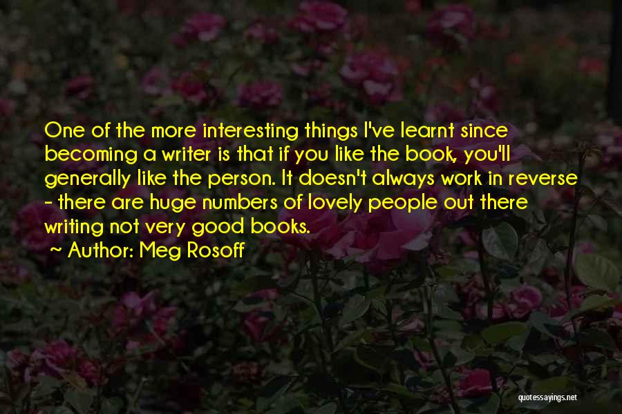 Becoming A Good Person Quotes By Meg Rosoff
