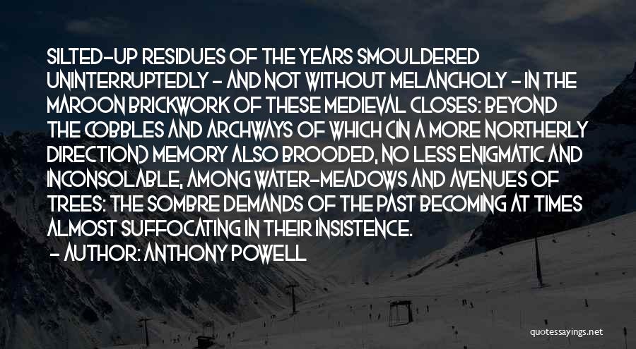 Becoming A Memory Quotes By Anthony Powell