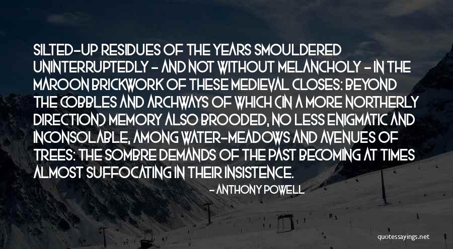 Becoming A Memory Quotes By Anthony Powell