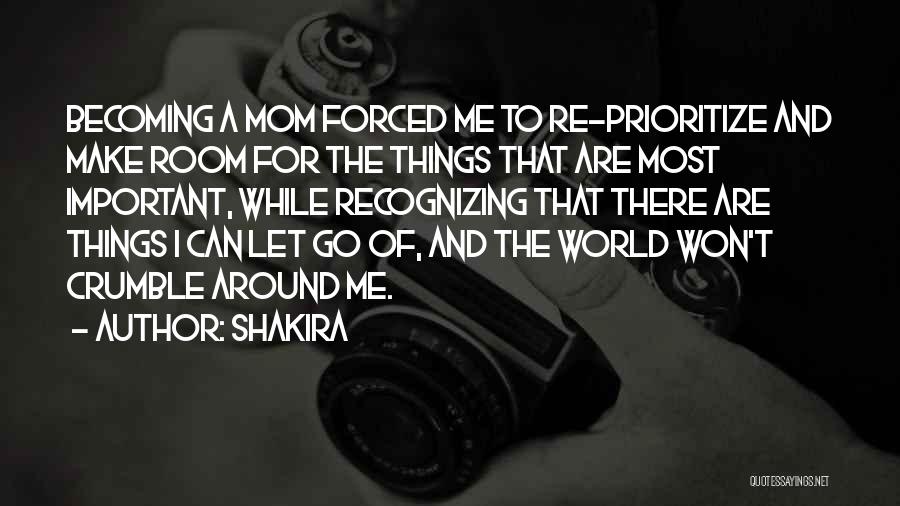 Becoming A Mom Quotes By Shakira