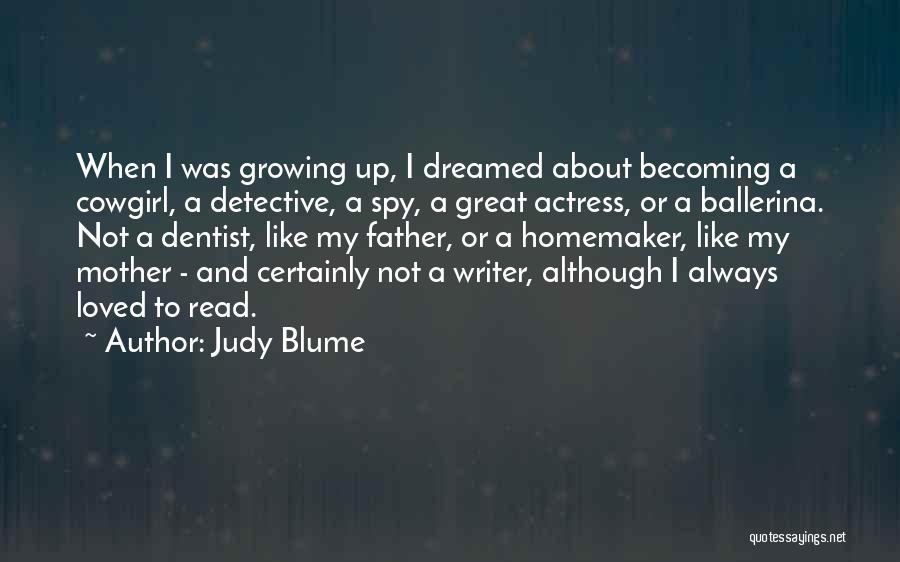 Becoming A Mother Quotes By Judy Blume