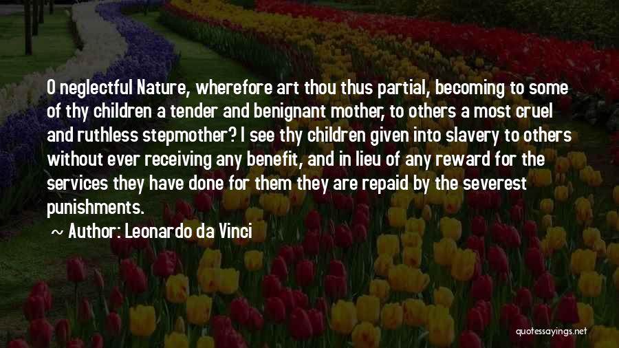 Becoming A Mother Quotes By Leonardo Da Vinci