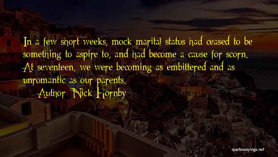 Becoming A Parents Quotes By Nick Hornby