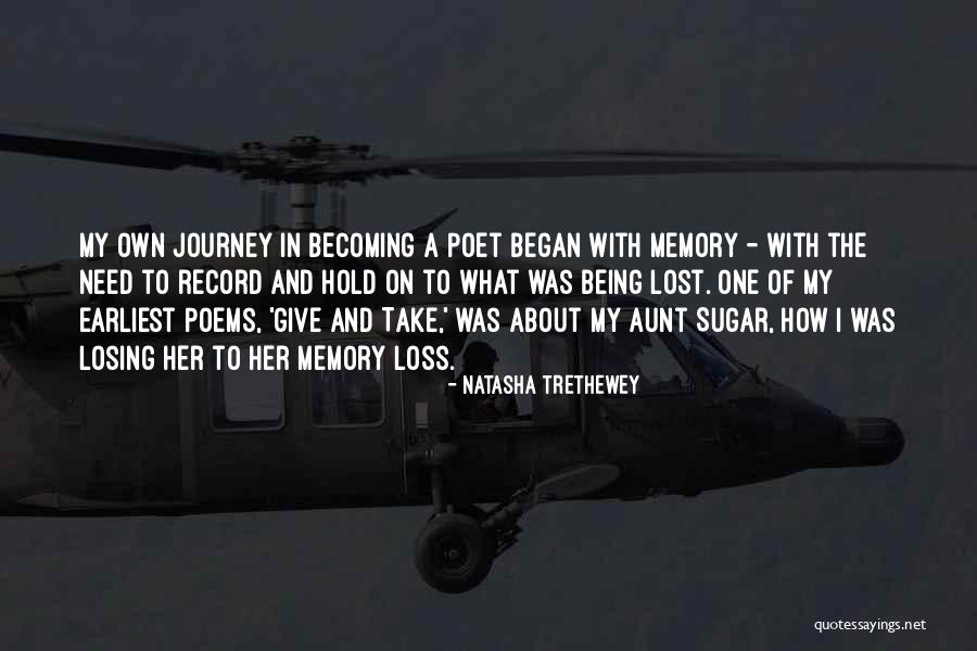Becoming Aunt Quotes By Natasha Trethewey Becoming Aunt Quotes By Natasha Trethewey