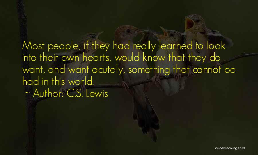Becoming Fearless Quotes By C.S. Lewis