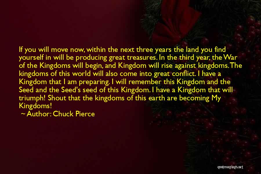 Becoming Great Quotes By Chuck Pierce