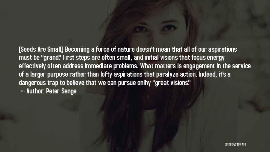 Becoming Great Quotes By Peter Senge