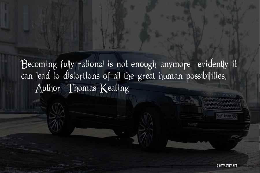 Becoming Great Quotes By Thomas Keating