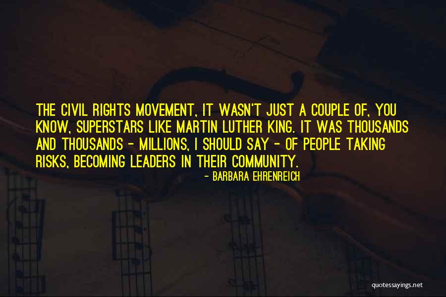 Becoming King Quotes By Barbara Ehrenreich Becoming King Quotes By Barbara Ehrenreich