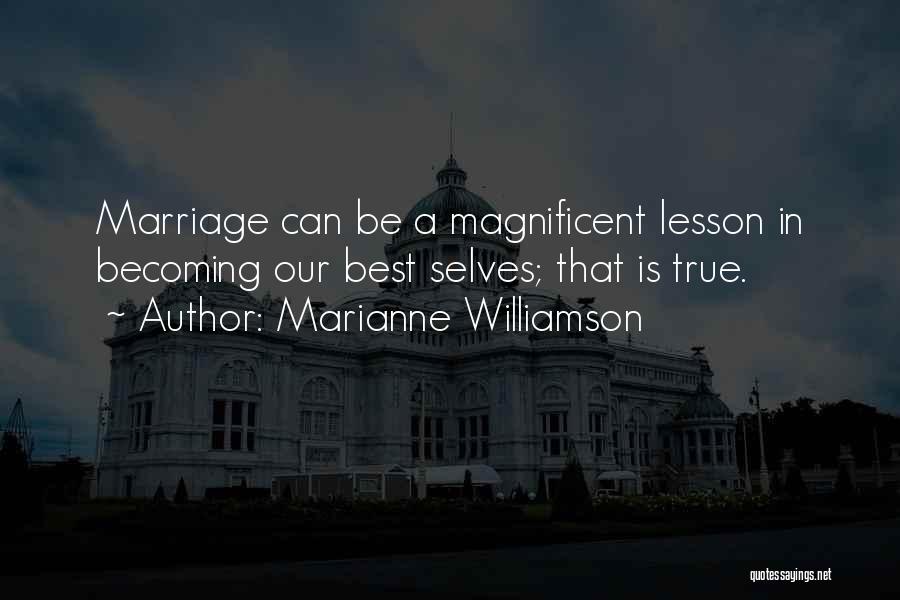 Becoming One In Marriage Quotes By Marianne Williamson