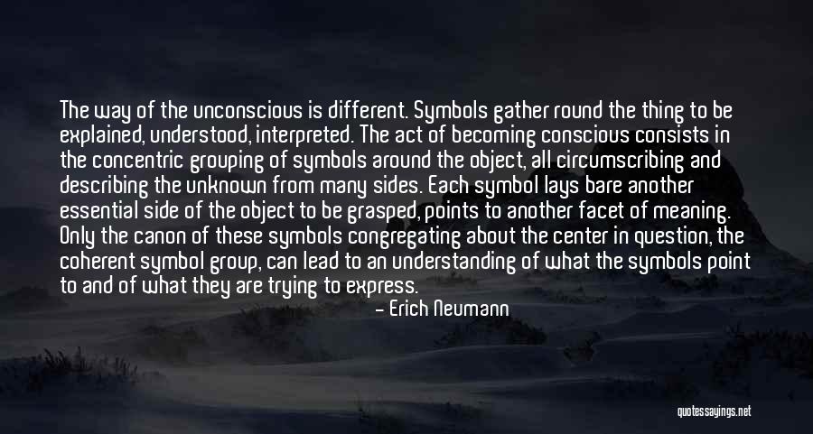 Becoming Quotes By Erich Neumann