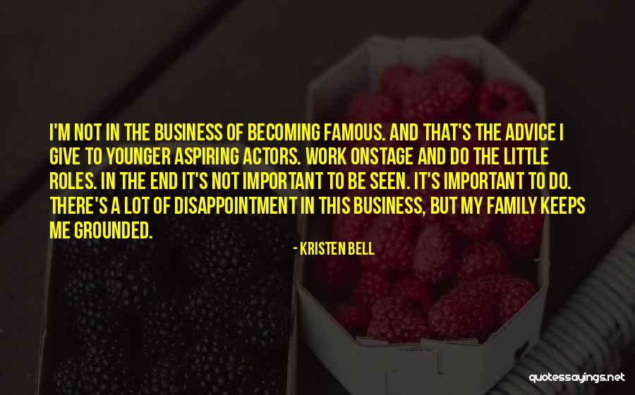 Becoming Quotes By Kristen Bell