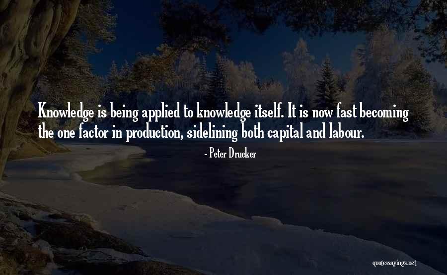 Becoming Quotes By Peter Drucker