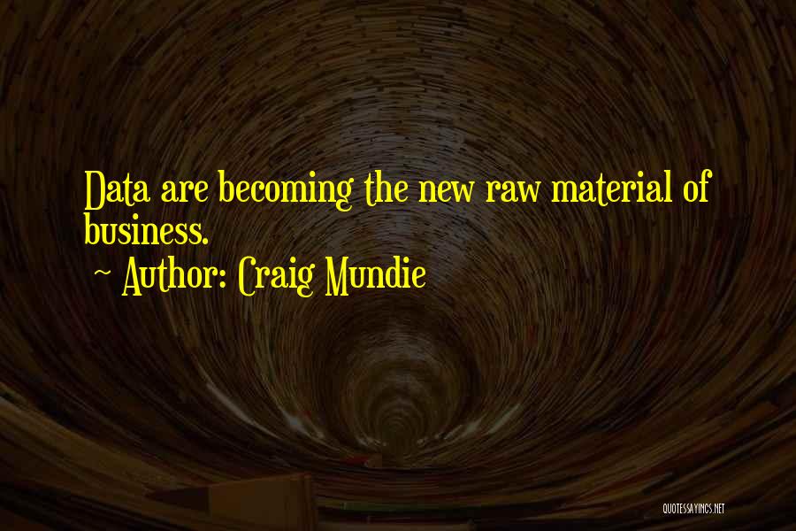 Becoming Someone New Quotes By Craig Mundie