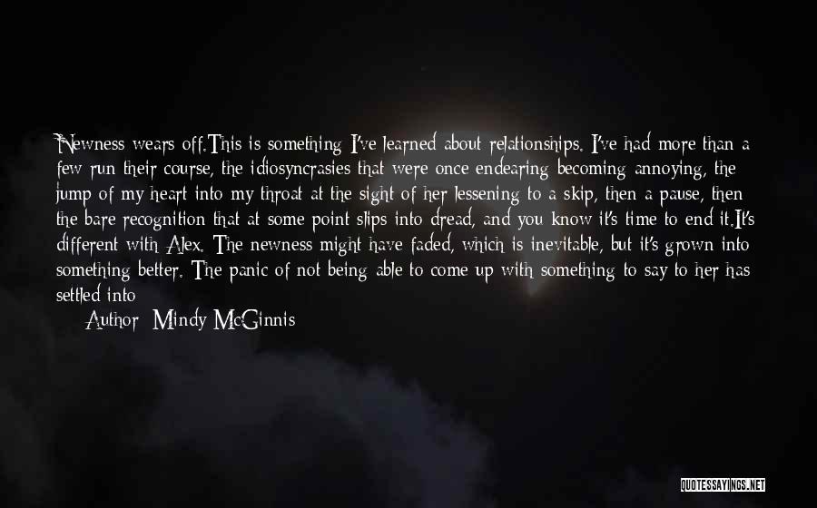 Becoming Something You're Not Quotes By Mindy McGinnis