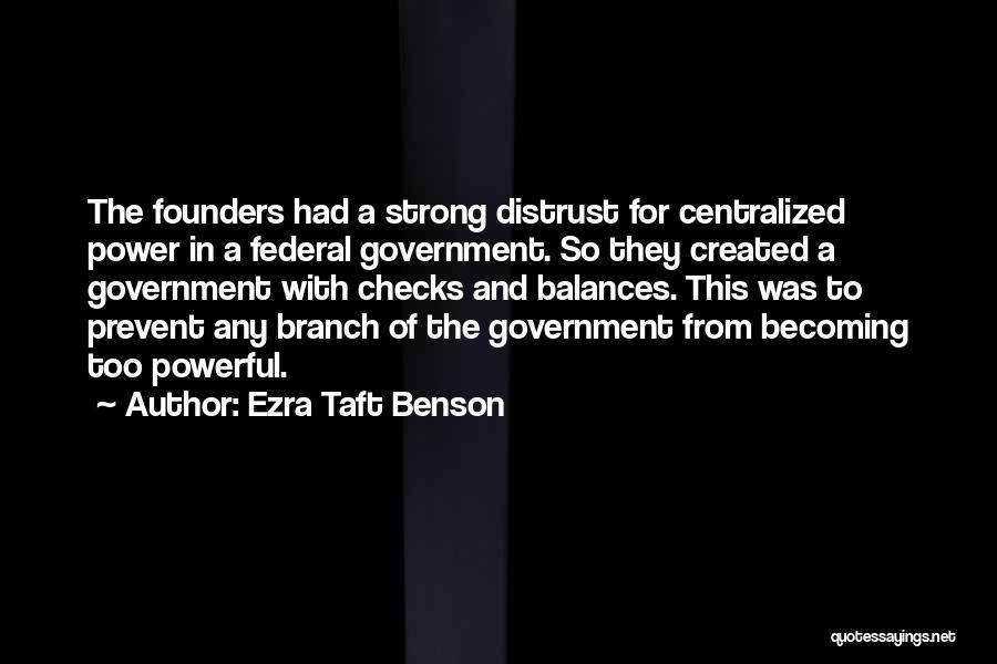 Becoming Strong Quotes By Ezra Taft Benson