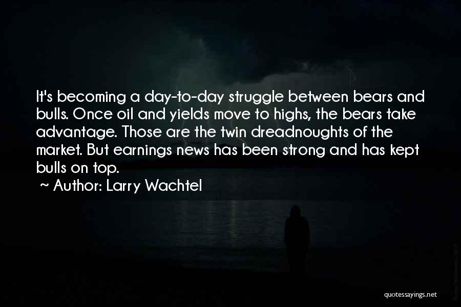 Becoming Strong Quotes By Larry Wachtel