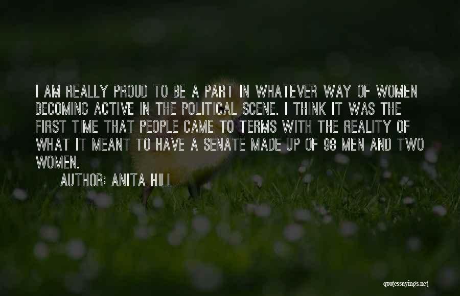 Becoming Who You Are Meant To Be Quotes By Anita Hill