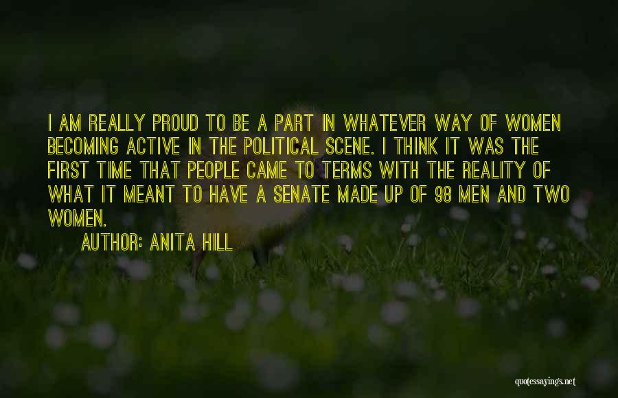 Becoming Who You Were Meant To Be Quotes By Anita Hill