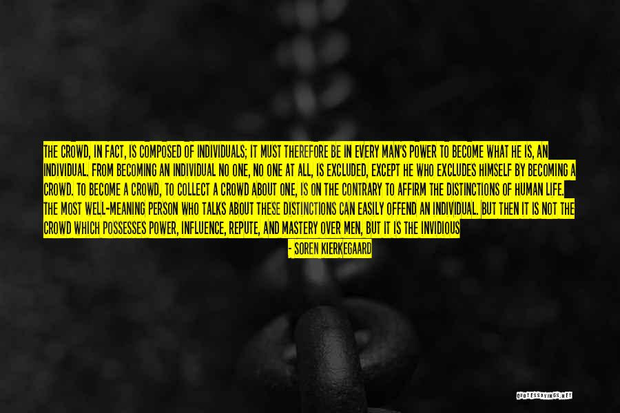 Becoming Your Own Person Quotes By Soren Kierkegaard Becoming Your Own Person Quotes By Soren Kierkegaard