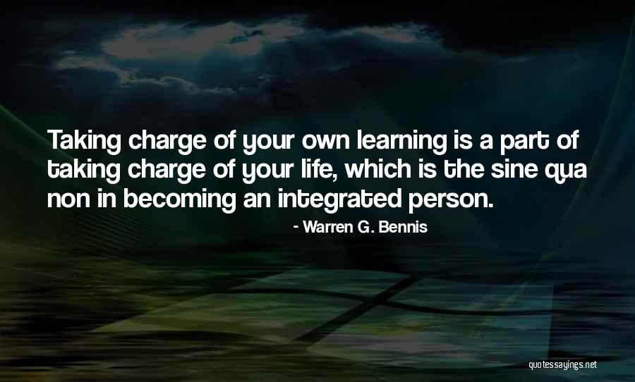 Becoming Your Own Person Quotes By Warren G. Bennis Becoming Your Own Person Quotes By Warren G. Bennis