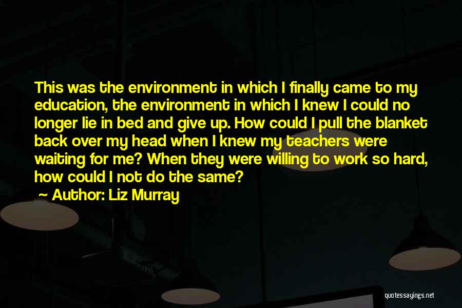 Bed Head Quotes By Liz Murray