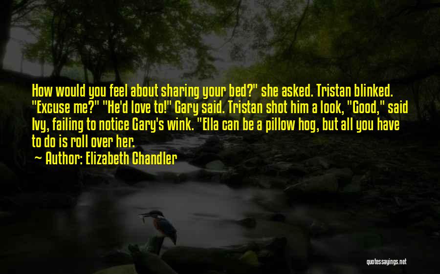 Bed Sharing Quotes By Elizabeth Chandler