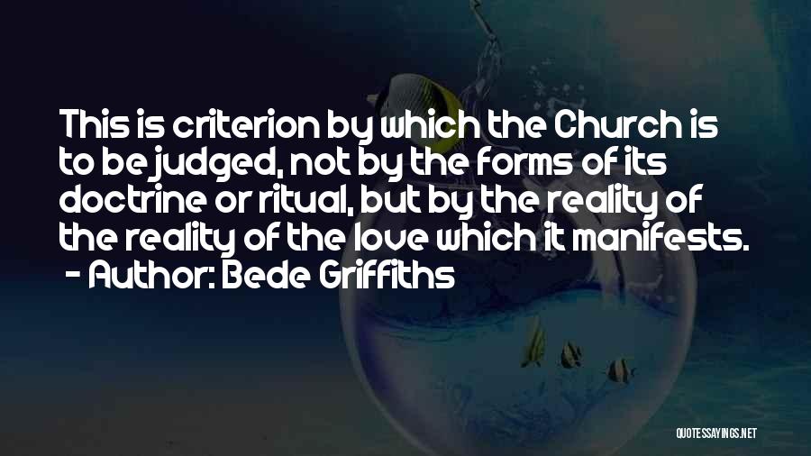 Bede Griffiths Quotes 335882