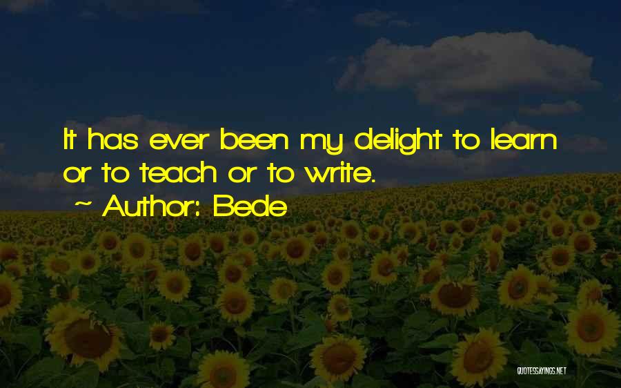 Bede Quotes 1105798