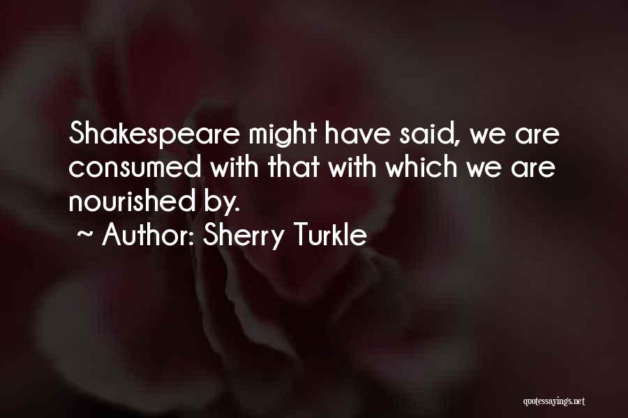 Bedeli Ni Dedi K Quotes By Sherry Turkle