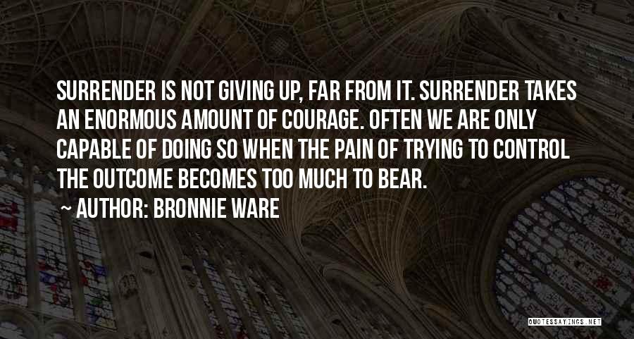 Bedonias Quotes By Bronnie Ware