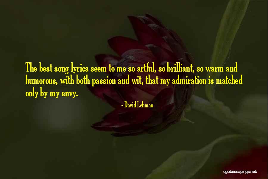 Beduk Mutu Quotes By David Lehman Beduk Mutu Quotes By David Lehman