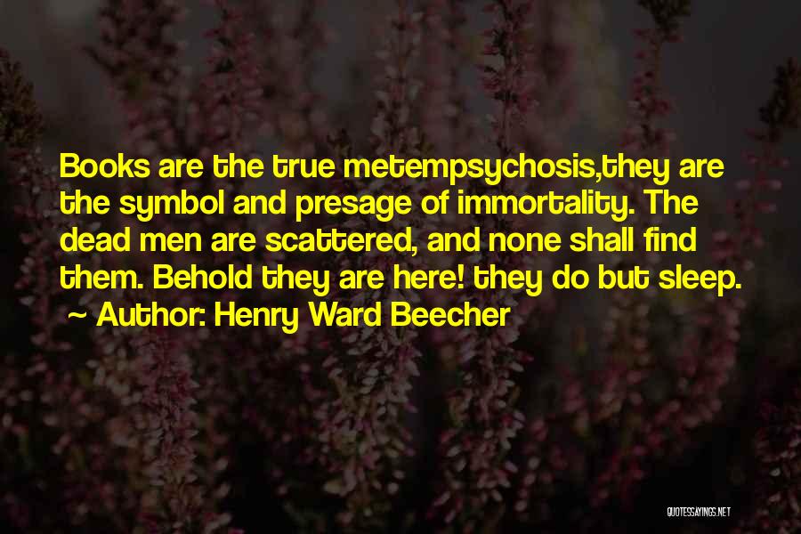 Beecher Book Quotes By Henry Ward Beecher