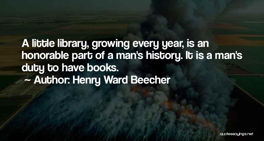 Beecher Quotes By Henry Ward Beecher