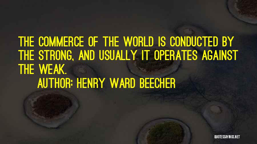 Beecher Quotes By Henry Ward Beecher