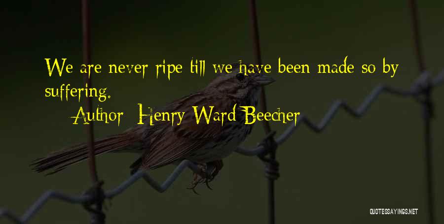 Beecher Quotes By Henry Ward Beecher