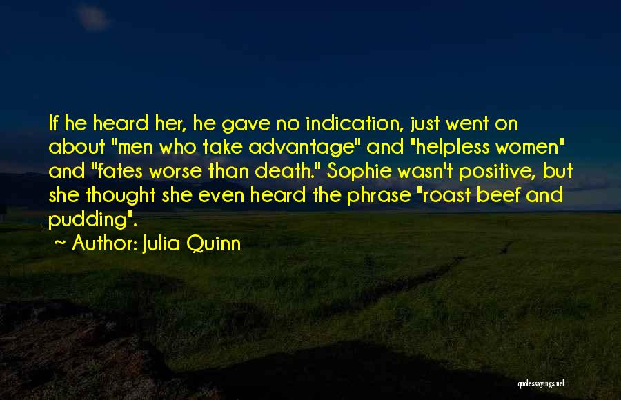 Beef Quotes By Julia Quinn