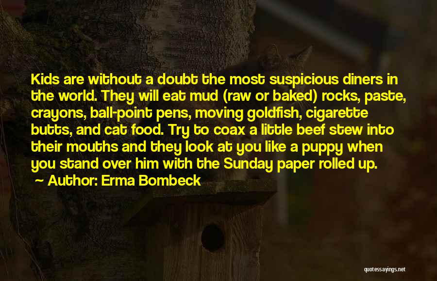 Beef Stew Quotes By Erma Bombeck