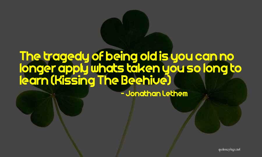 Beehive Quotes By Jonathan Lethem