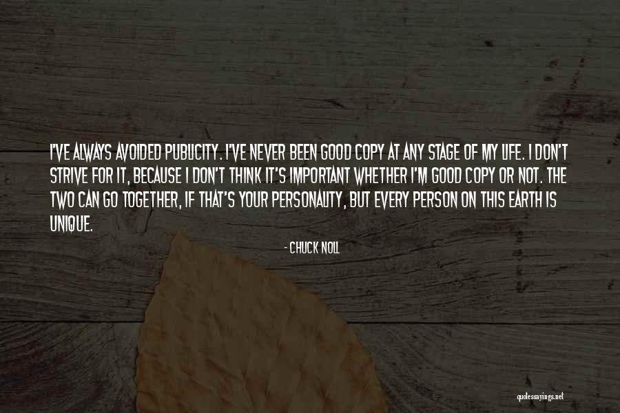 Been Avoided Quotes By Chuck Noll