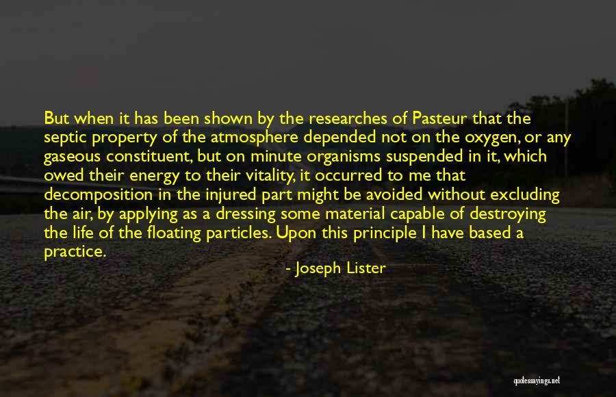 Been Avoided Quotes By Joseph Lister Been Avoided Quotes By Joseph Lister