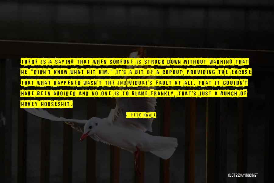 Been Avoided Quotes By Pete Kahle Been Avoided Quotes By Pete Kahle