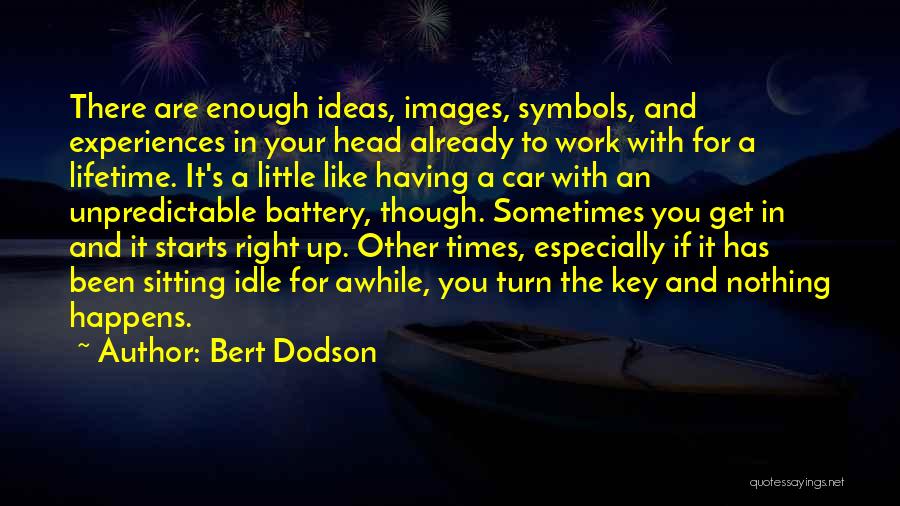 Been Awhile Quotes By Bert Dodson