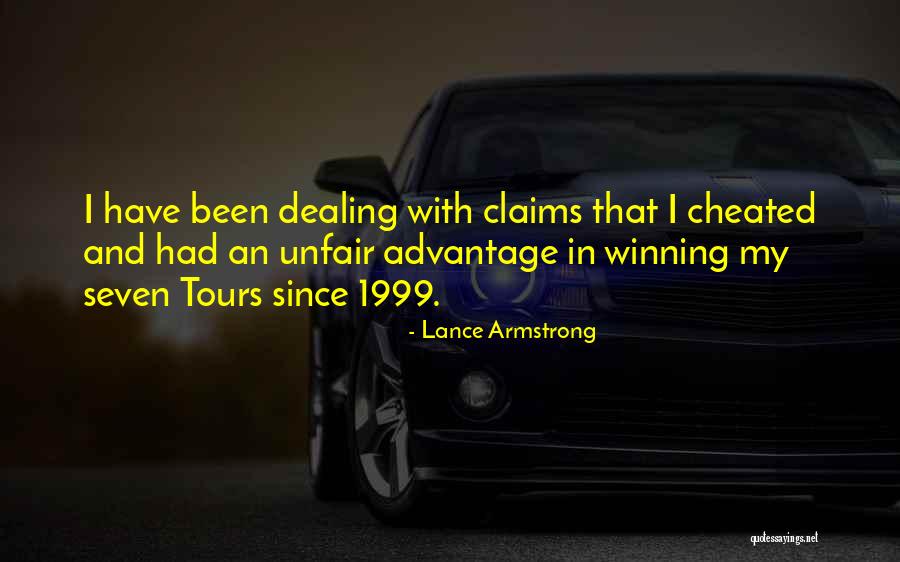 Been Cheated Quotes By Lance Armstrong