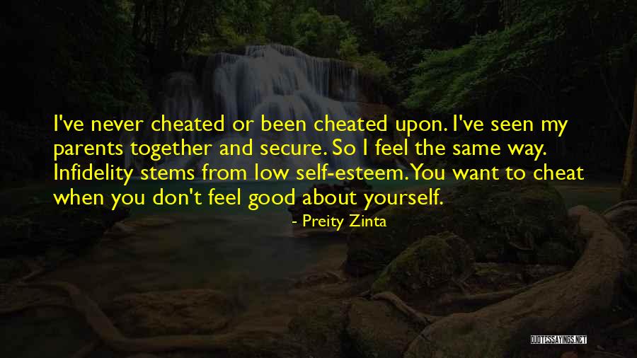 Been Cheated Quotes By Preity Zinta